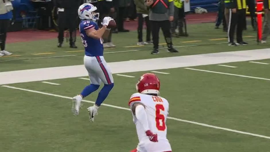 NFL: Sorpresa en Semana 9, Contendientes al Super Bowl Tropiezan 2 Dalton Kincaid brings it down for a Bills TDJosh Allen connects with Dalton Kincaid to put the Bills in front early vs. the Chiefs.