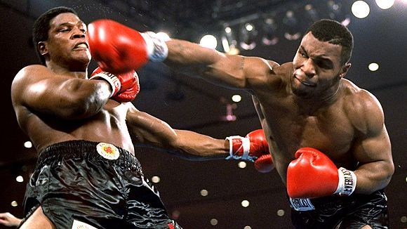 Today in Boxing History  Mike Tyson KO's Marvis Frazier in 20 Seconds! —  brandonk on Scorum