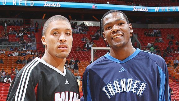 Kevin Durant, Michael Beasley on childhood friendship, NBA journey - ESPN