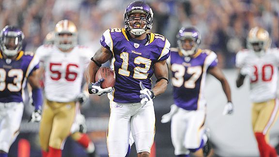 All-Time Gators in the NFL: Percy Harvin – Minnesota Vikings 2009