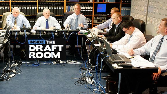 Inside the draft room