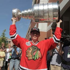 Patrick Kane breaks down talking about his late grandfather