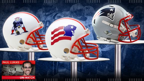 New England - HELMET HISTORY