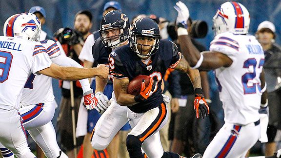 Johnny Knox - Chicago Bears Wide Receiver - ESPN