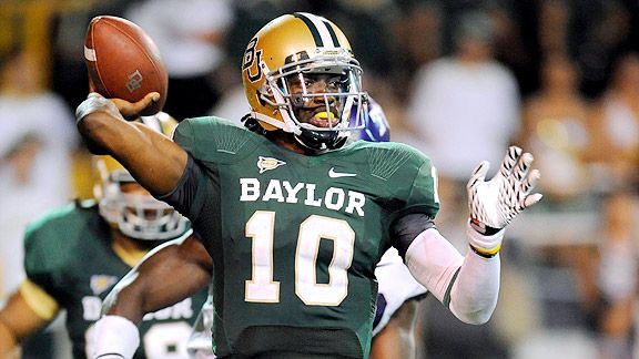 Baylor QB Robert Griffin leads Heisman poll