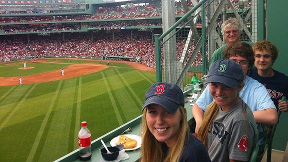 Red Sox fan sneaks into Fenway Park during Yankees game in