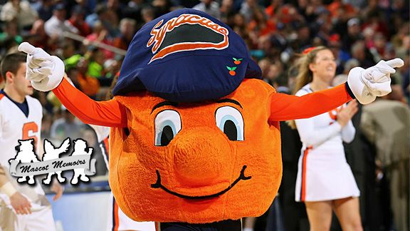 Syracuse's Otto the Orange makes history as first ACC mascot inducted into  Mascot Hall of Fame