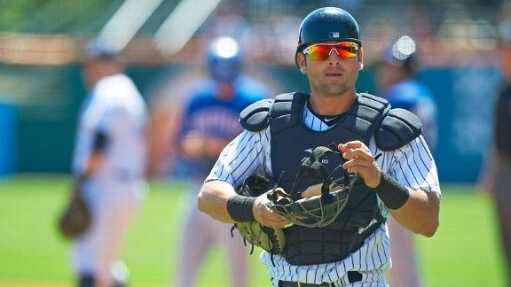 Yankees catcher Francisco Cervelli sports positive attitude