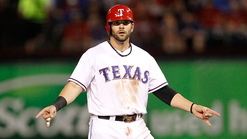 Texas rangers mitch moreland new hi-res stock photography and images - Alamy