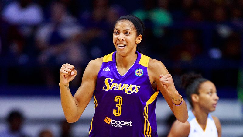 Candace Parker of Los Angeles Sparks wins WNBA MVP.