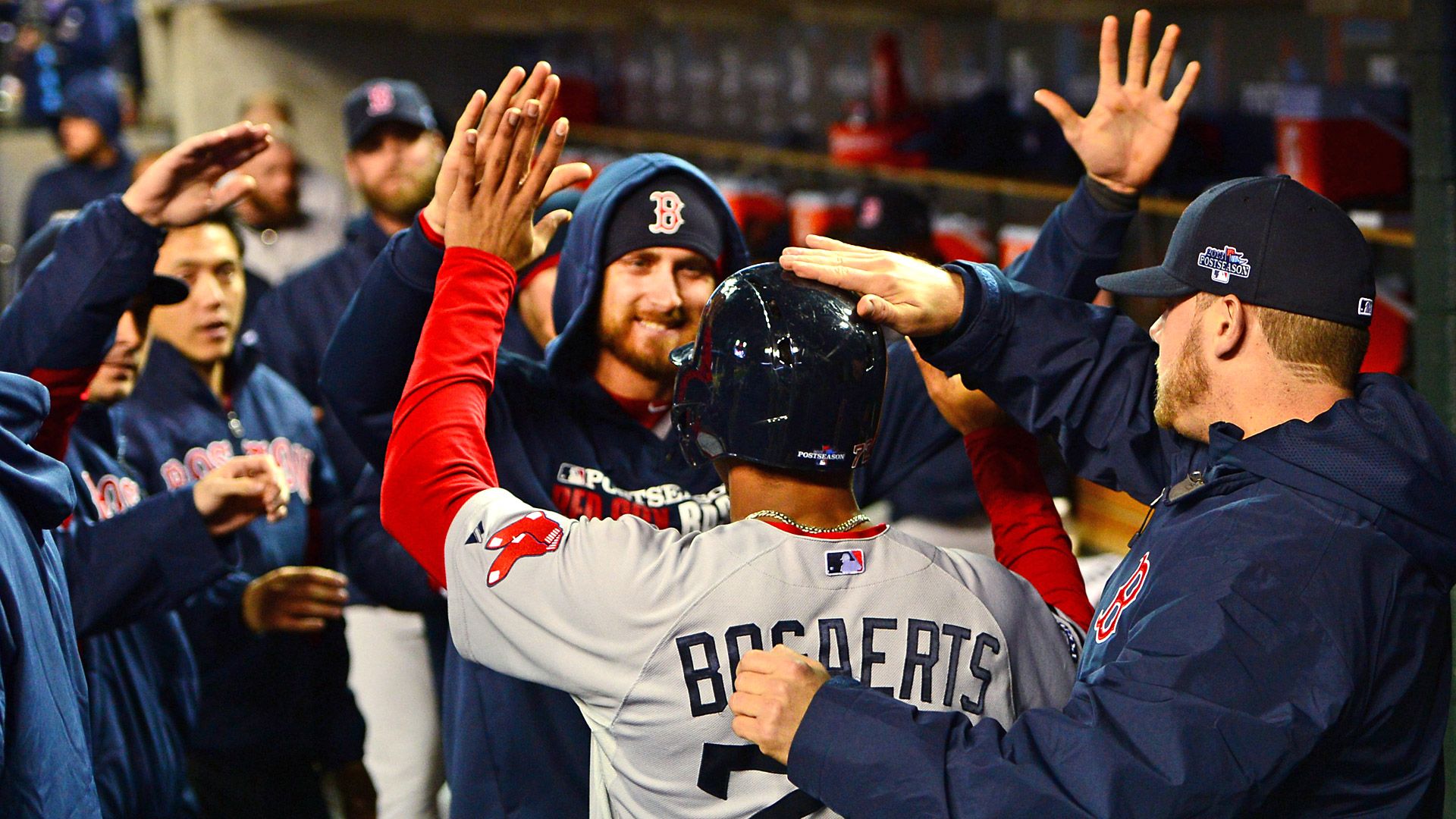 Dustin Pedroia sits on Boston Red Sox bench knowing what it takes to win  World Series; 'That's why I'm here' 