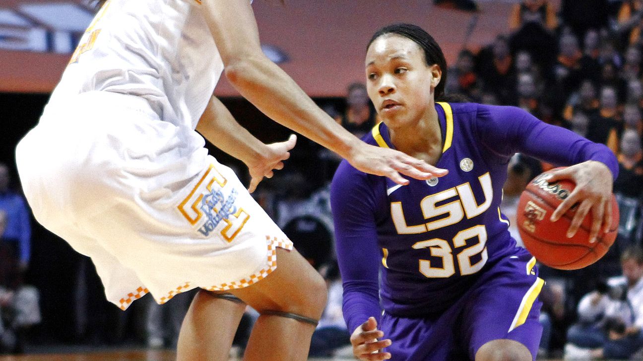 No. 16 LSU stuns fifthranked Tennessee ESPN Women's Basketball