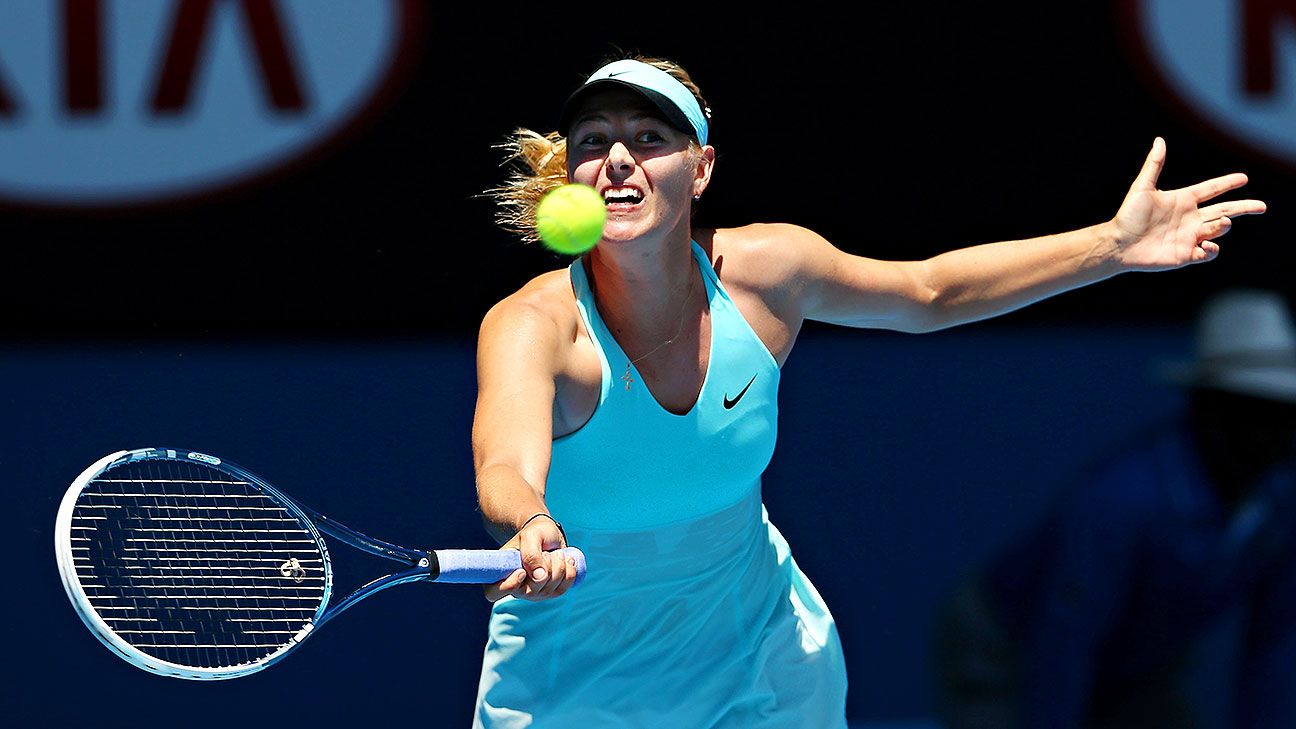 Australian Open -- Maria Sharapova survives to reach 3rd round - ESPN