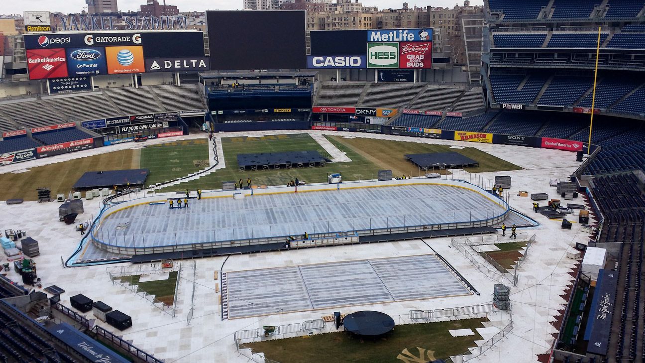 Stadium's hockey makeover continues  - ESPN - Yankees Blog- ESPN