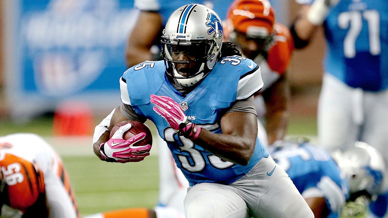 Brainy Joique Bell returns to Detroit Lions with master's degree