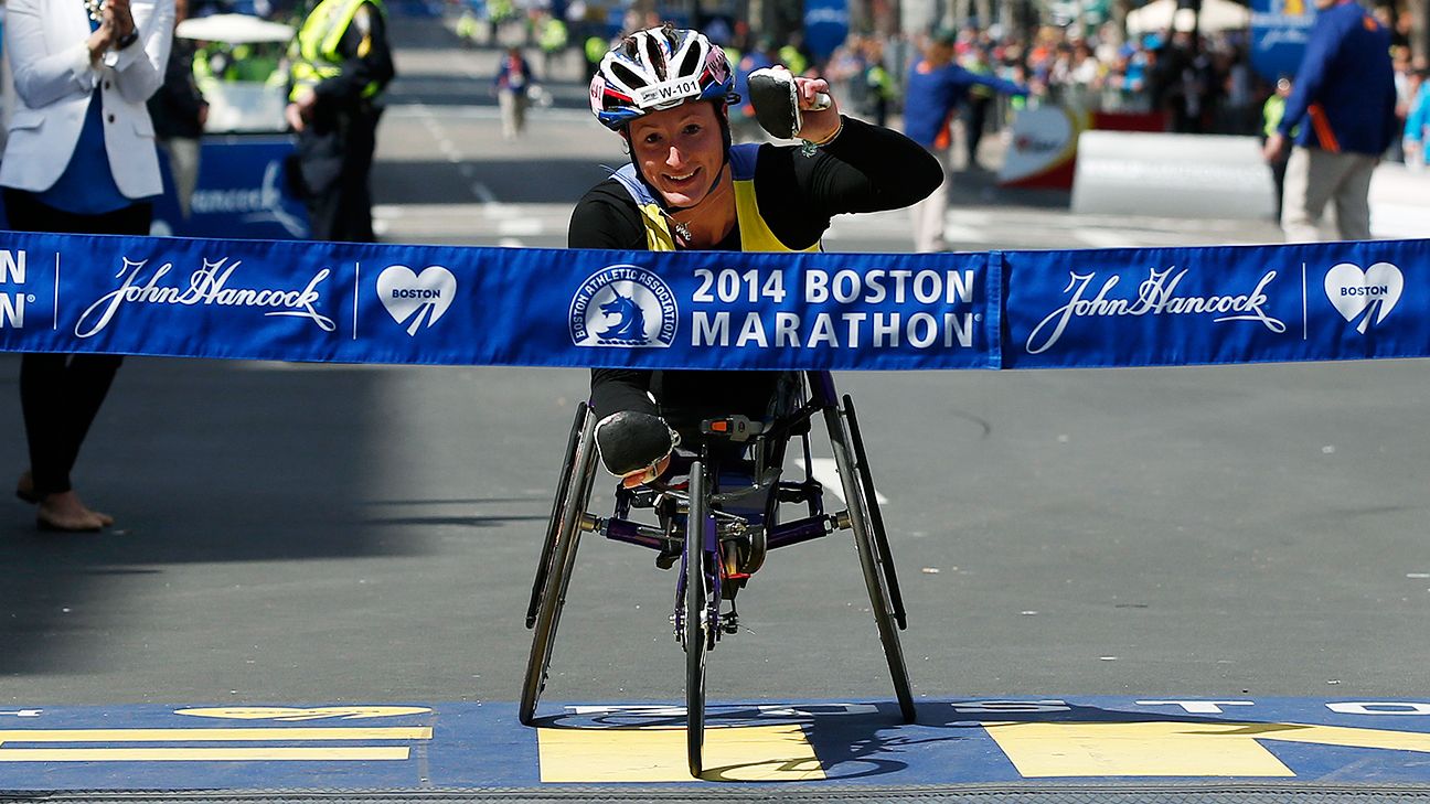 Tatyana McFadden wins Boston Marathon wheelchair division