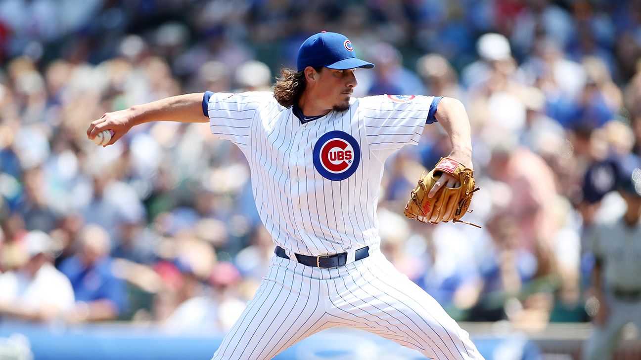 Jeff Samardzija  Cubs games, Chicago cubs baseball, Espn