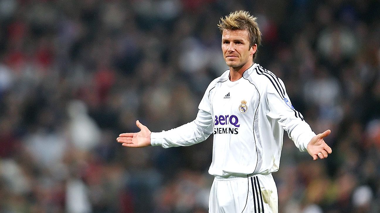 Ramos, Ronaldo & Beckham Feature In 50 Greatest Real Madrid Players