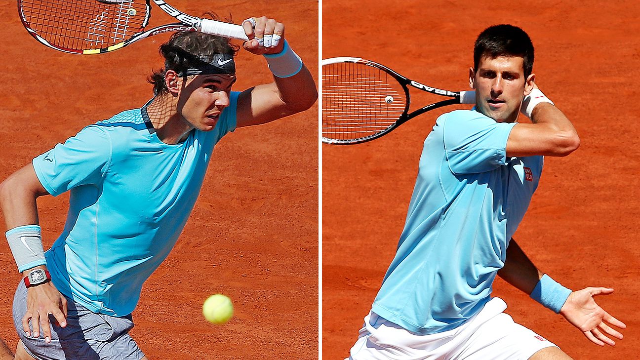 French Open men's draw Rafael Nadal, Novak Djokovic could meet in