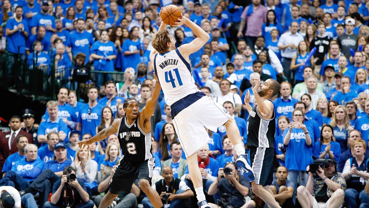 Photo Dédicacée Dirk Nowitzki Dallas Mavericks - 16x20 Pouces - Authentifiée Fanatics