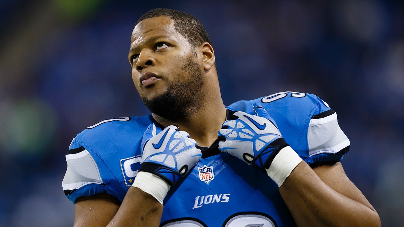 N.F.L. Suspends Lions' Defensive Tackle Ndamukong Suh for 2 Games - The New  York Times