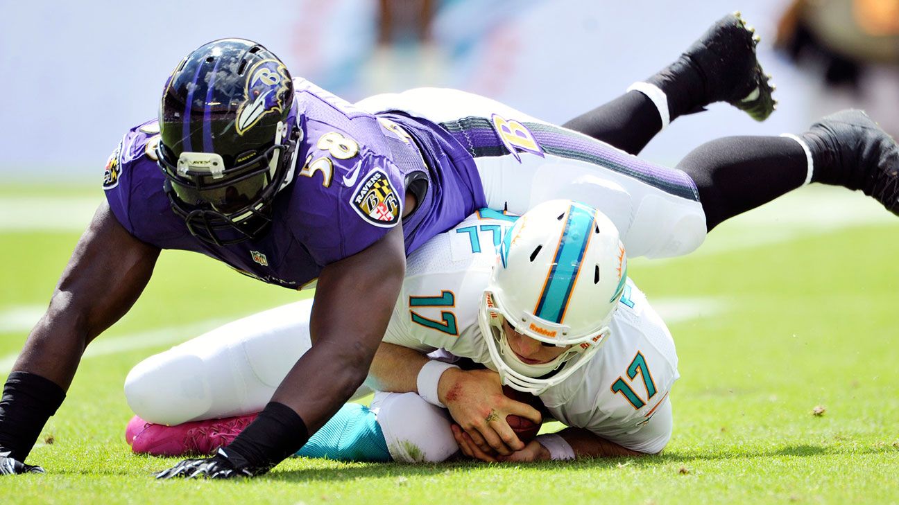 Ravens' Elvis Dumervil says he's more of a pro than when he played for  Denver