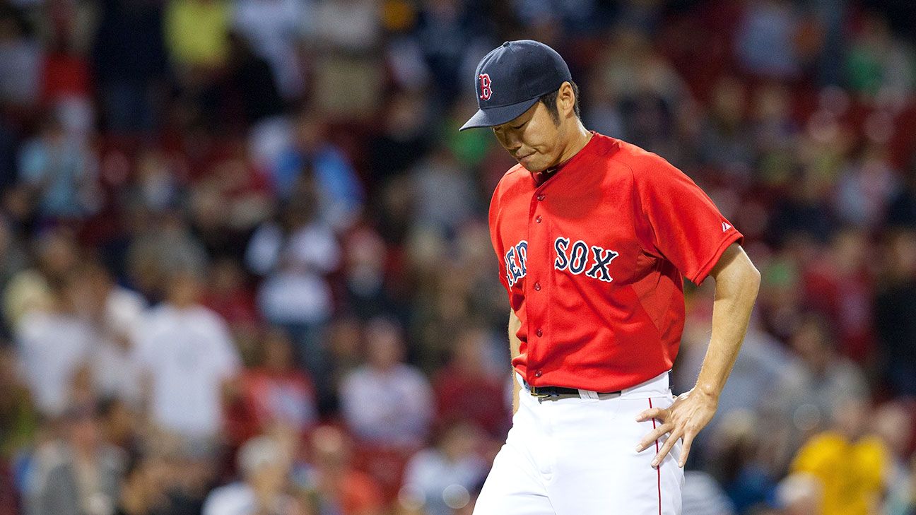 Red Sox notes: Reliever Koji Uehara to pitch more lower-leverage innings  for now