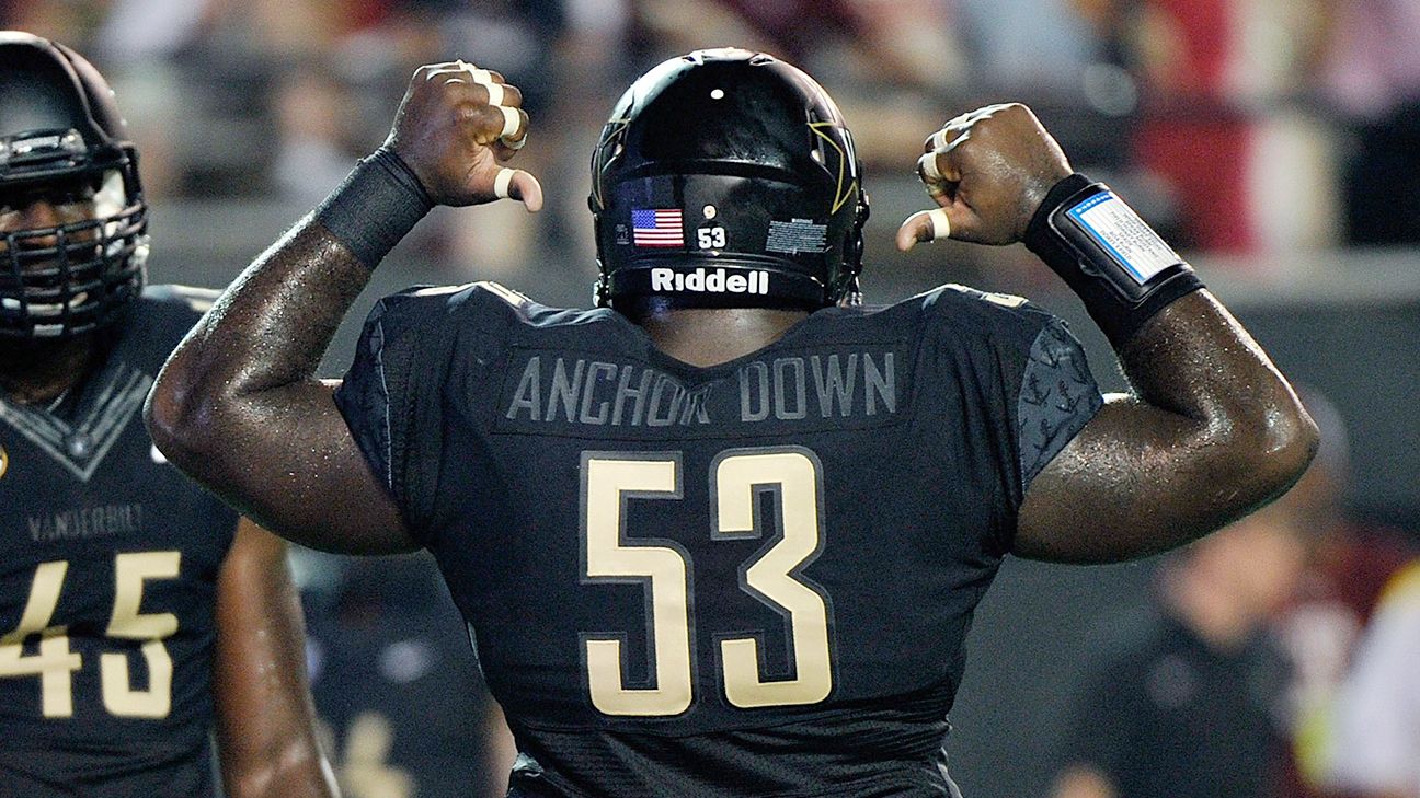 Vanderbilt Jerseys, Vanderbilt Commodores Uniforms