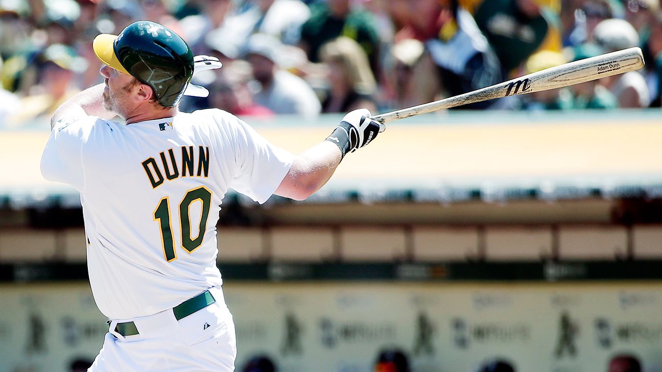 Barstool Baseball on X: How many career HRs did Adam Dunn have?   / X