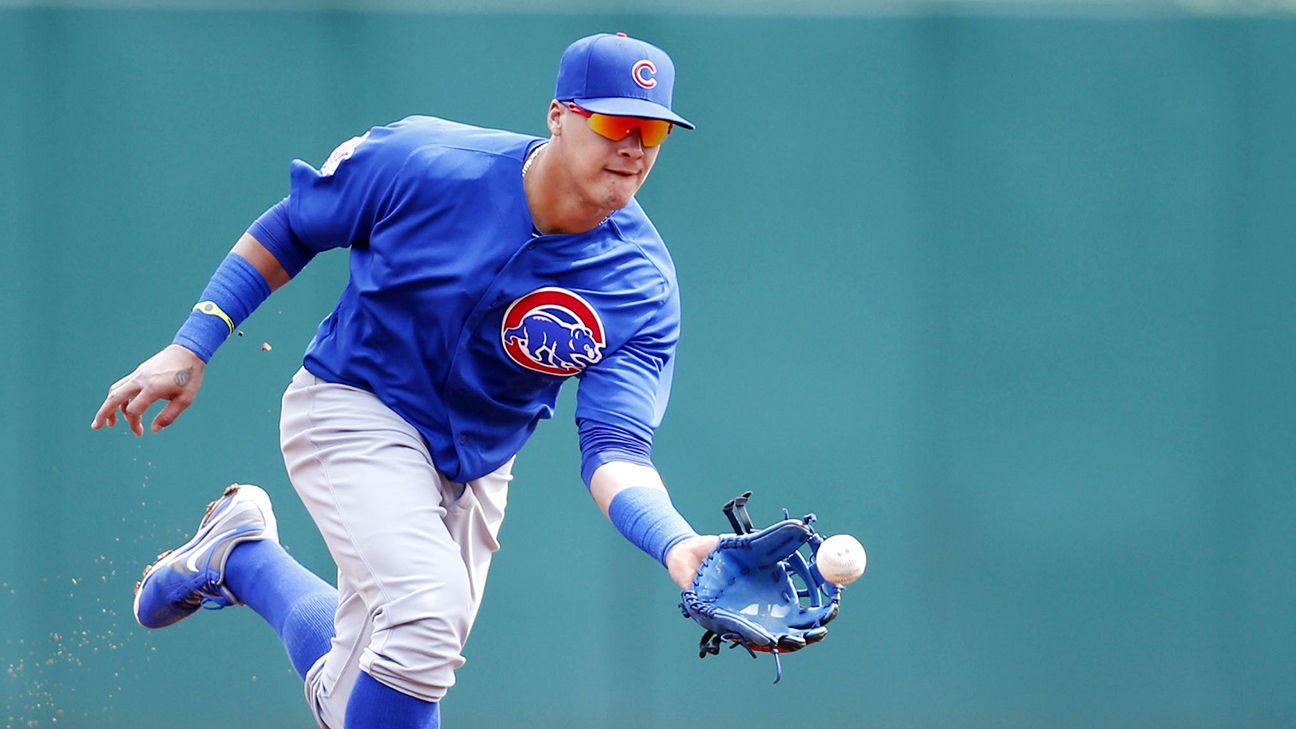 Chicago Cubs playoff notes: Javier Baez takes over at shortstop - ESPN - Chicago  Cubs Blog- ESPN
