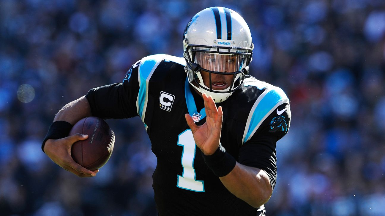 Cam Newton Yells 'I'm Back' Following Panthers Return