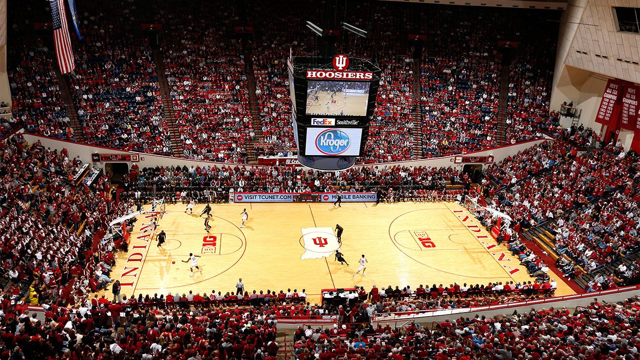 cool college basketball courts