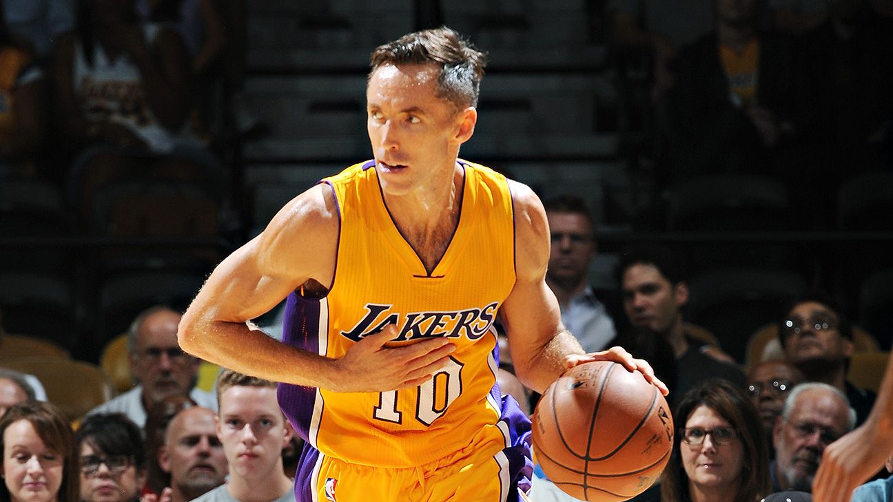 Steve Nash surprised to find himself with Lakers - The San Diego