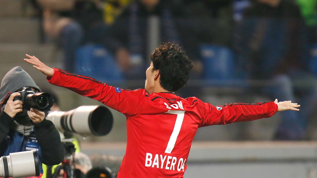 Bayer Leverkusen star HeungMin Son 'Sonaldo' nickname ESPN