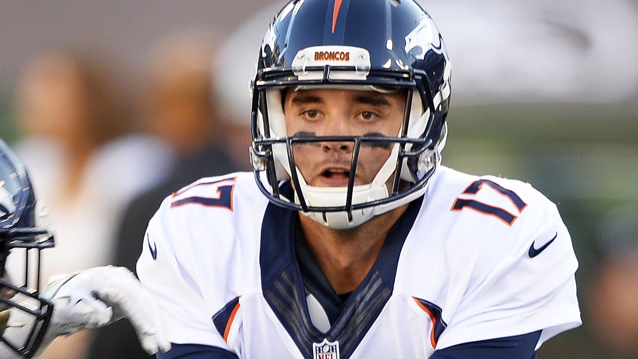 Brock Osweiler, Denver Broncos backup QB, laughs off video of him