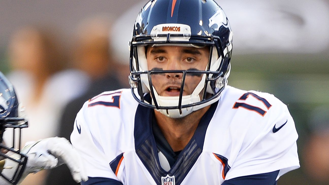 Brock Osweiler to re-sign with Denver Broncos