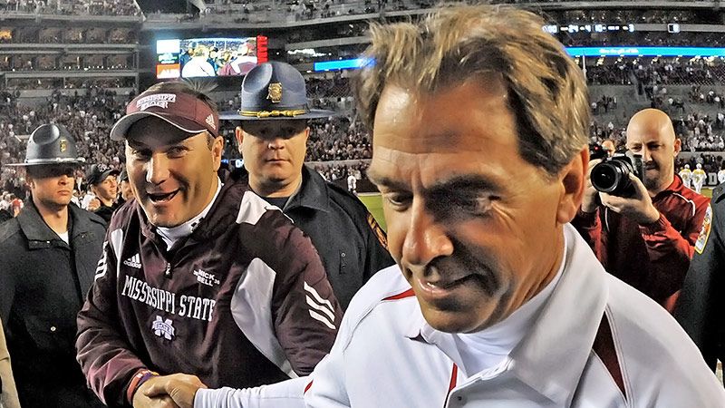 Mississippi State Bulldogs and Alabama Crimson Tide will be biggest ...