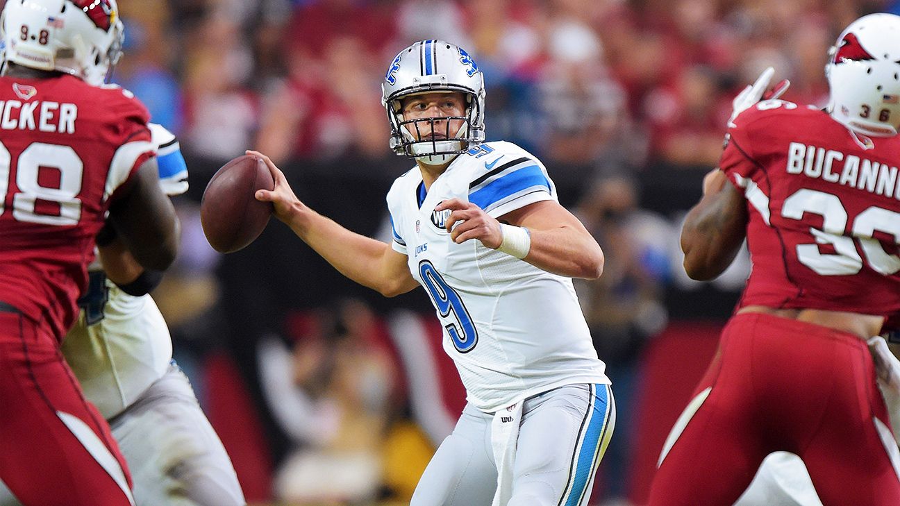 Detroit Lions QB Matthew Stafford sets NFL record at 40,000 yards