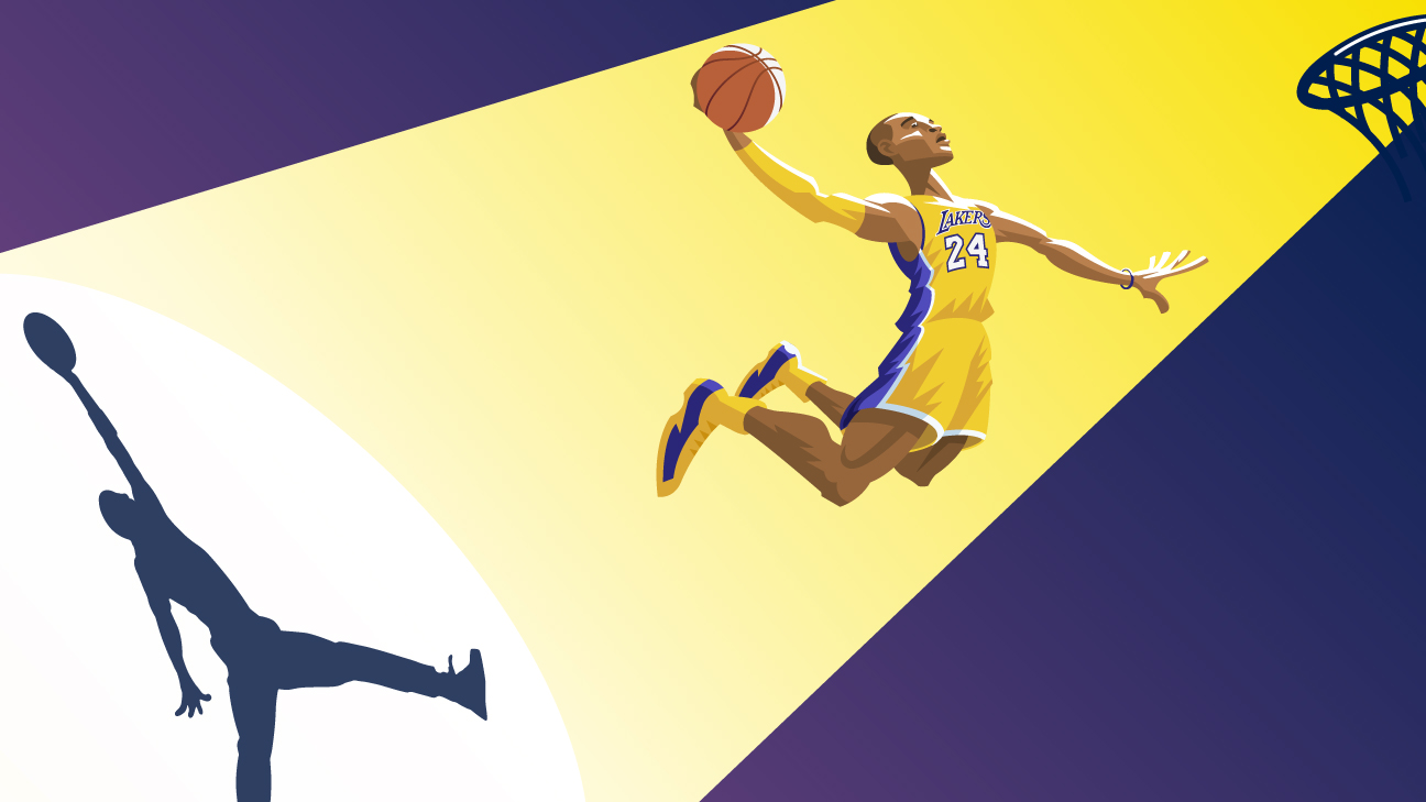 Young Kobe Bryant Dunk PNG Image