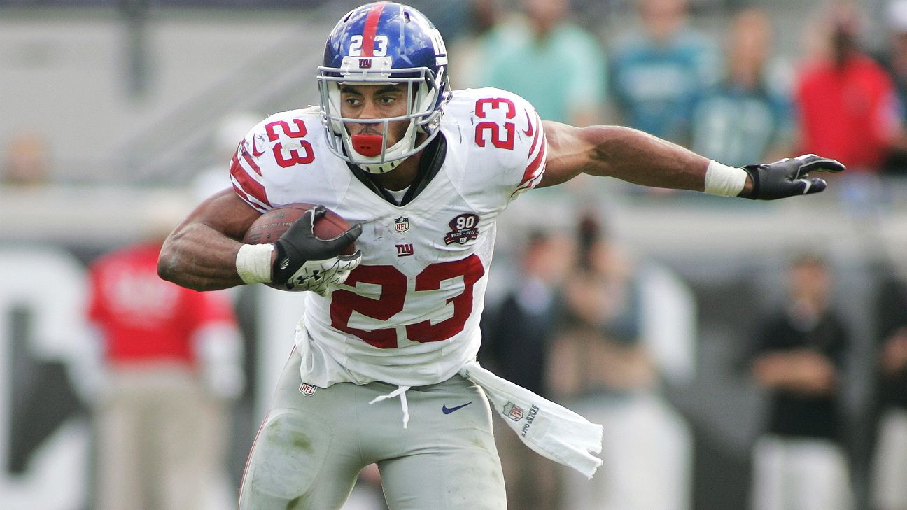 NY Giants may have RB Rashad Jennings for Sunday's game vs. Seahawks – New  York Daily News