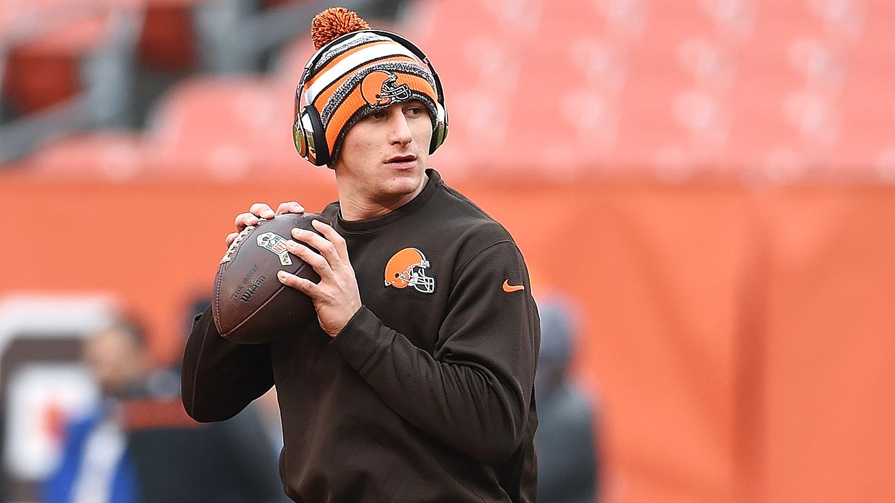 Browns quarterback Johnny Manziel enters treatment