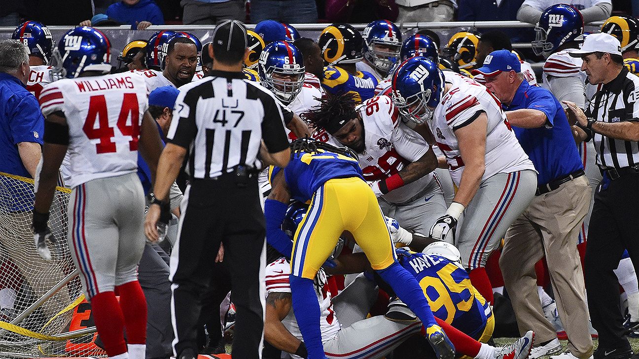 Odell Beckham Jr: Bills say Giants WR threw punches during game - Sports  Illustrated