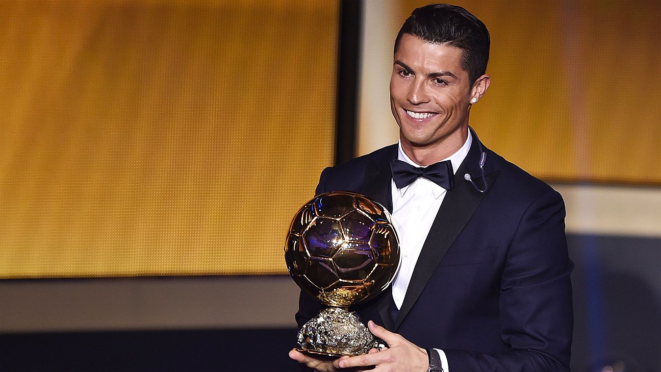 Cristiano Ronaldo wins Ballon d'Or for second straight year - ESPN