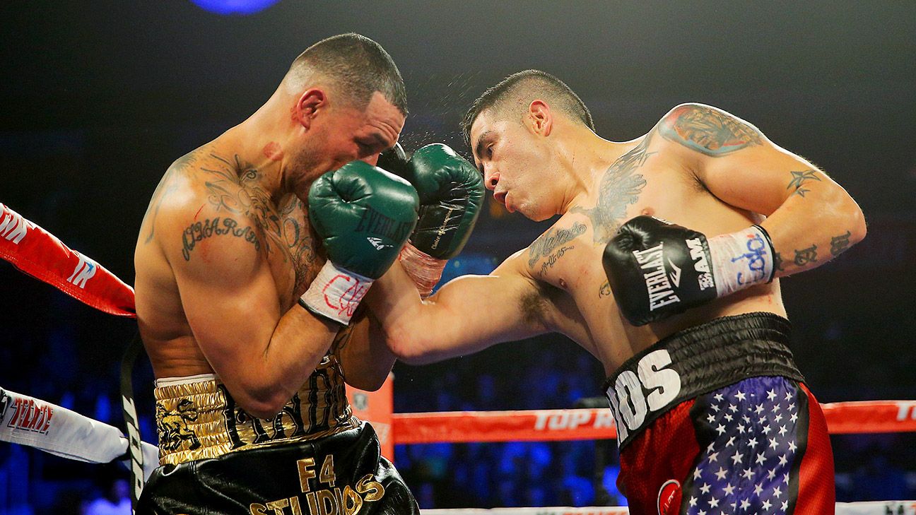 Brandon Rios stops Mike Alvarado with third-round knockout to conclude ...