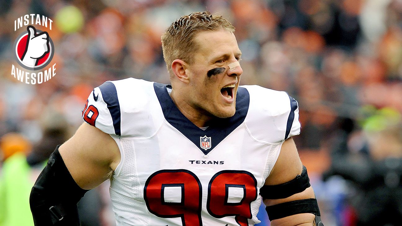 J.J. Watt Mic'd up for Texans' Dominant Win Over Saints, Saints vs. Texans