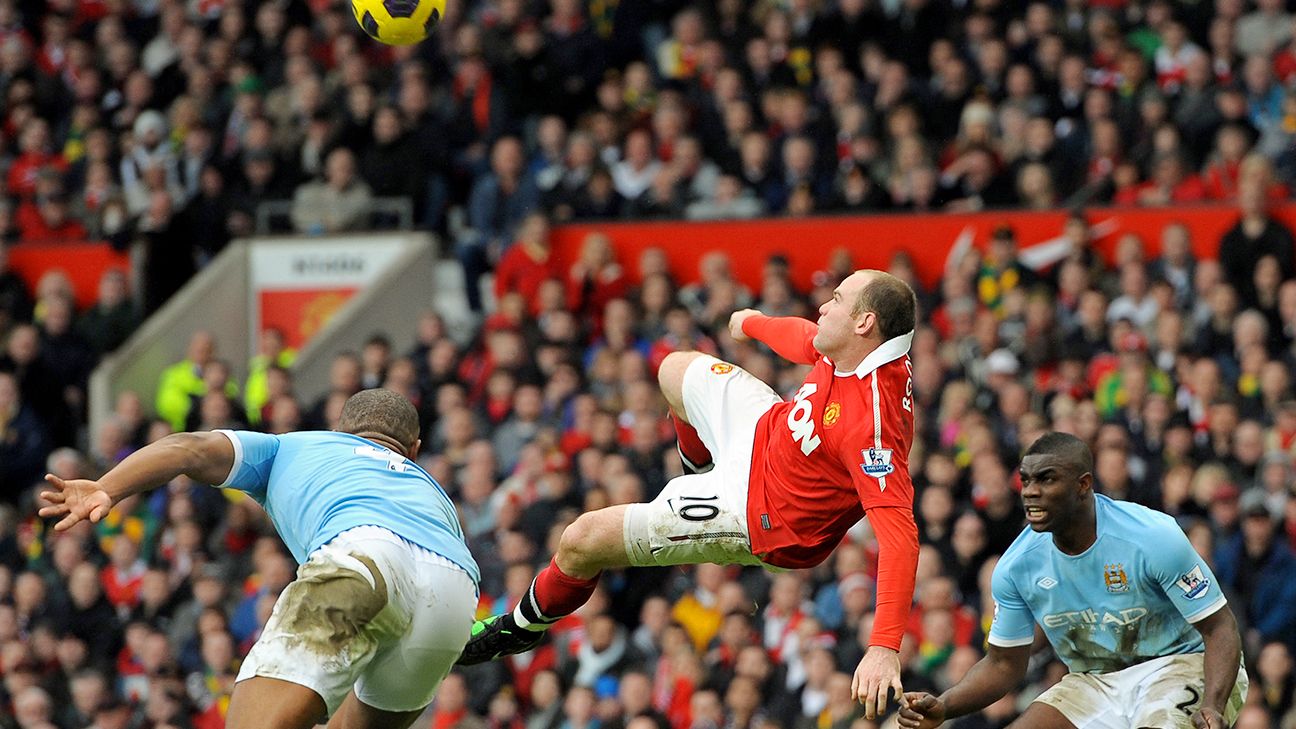 Rooney goal man City