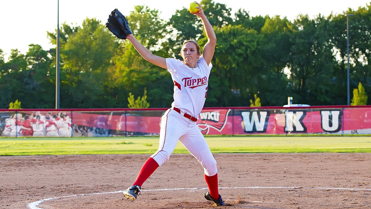 espnW Softball Player Of The Week Western Kentucky's Miranda Kramer ESPN