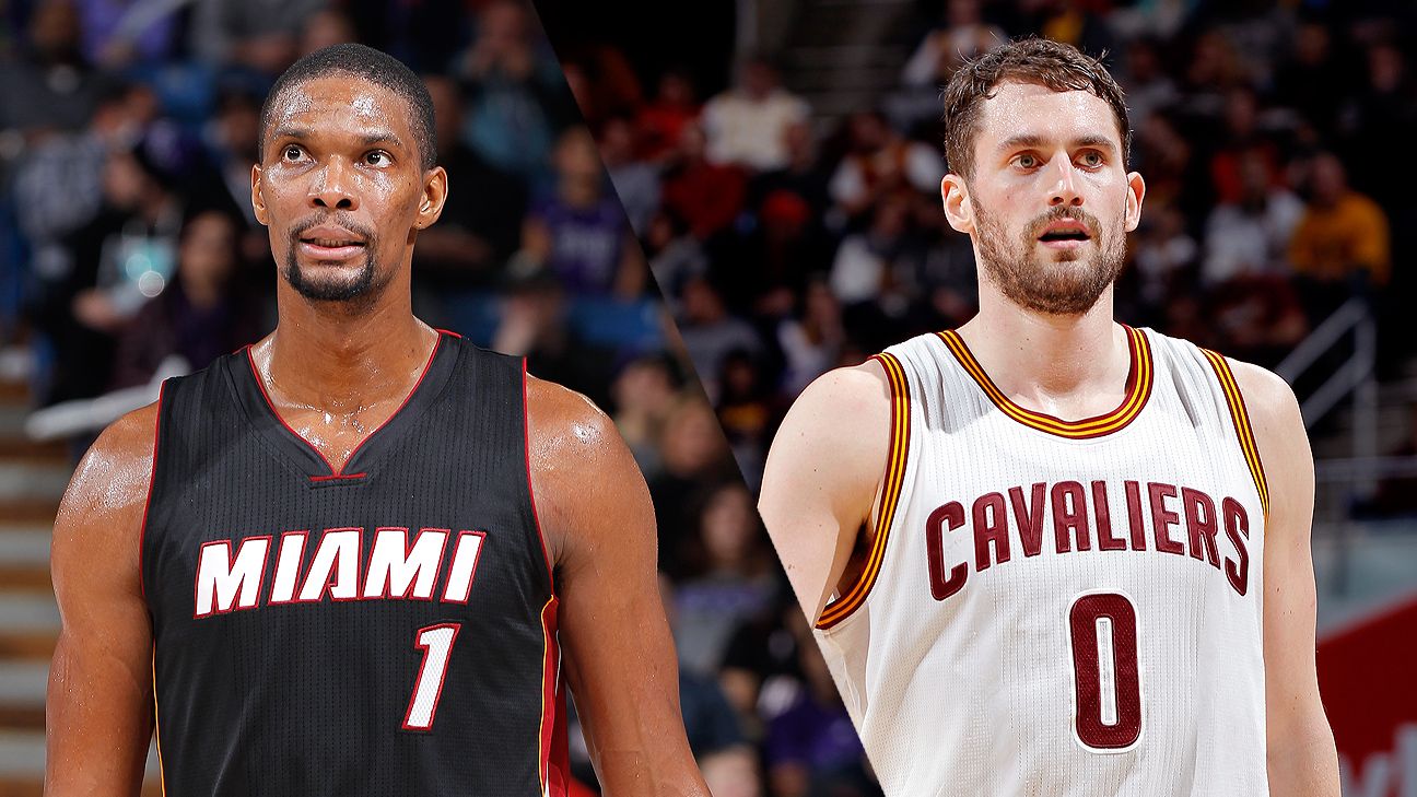 Comparing complementary roles for Chris Bosh, Kevin Love -- NBA - ESPN