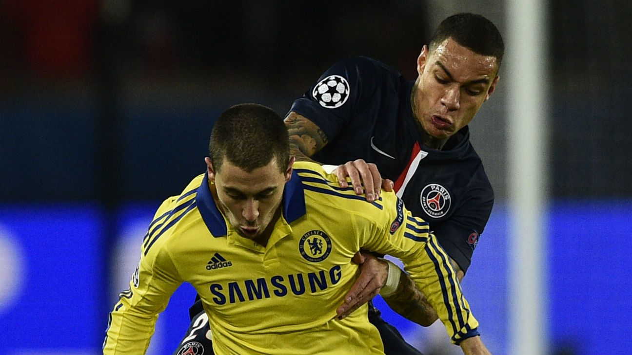 Chelsea and Manchester City on alert as PSG contemplate letting Gregory van  der Wiel leave, Football, Sport