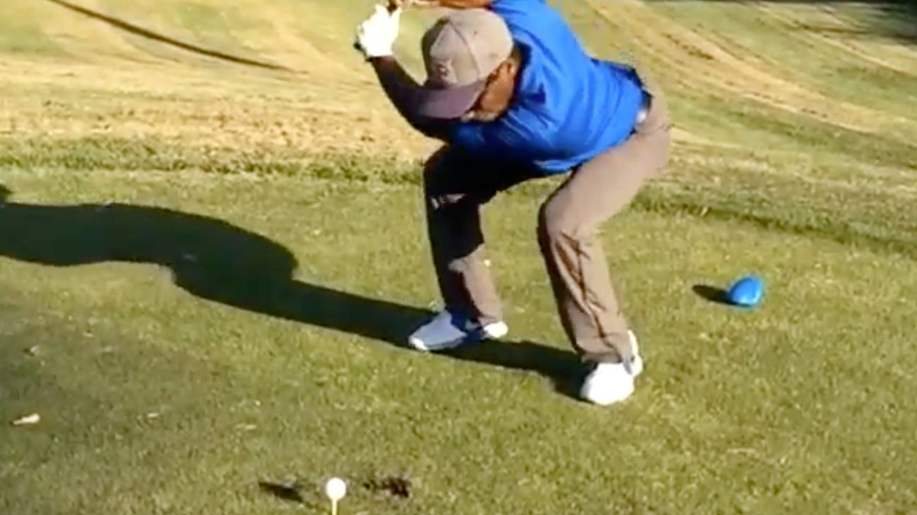 James Stewart Jr. has the worst golf swing you'll ever see from an